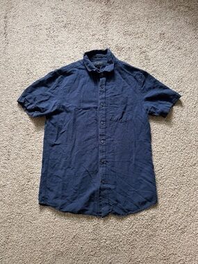 Banana Republic Linen Button Up Shirt